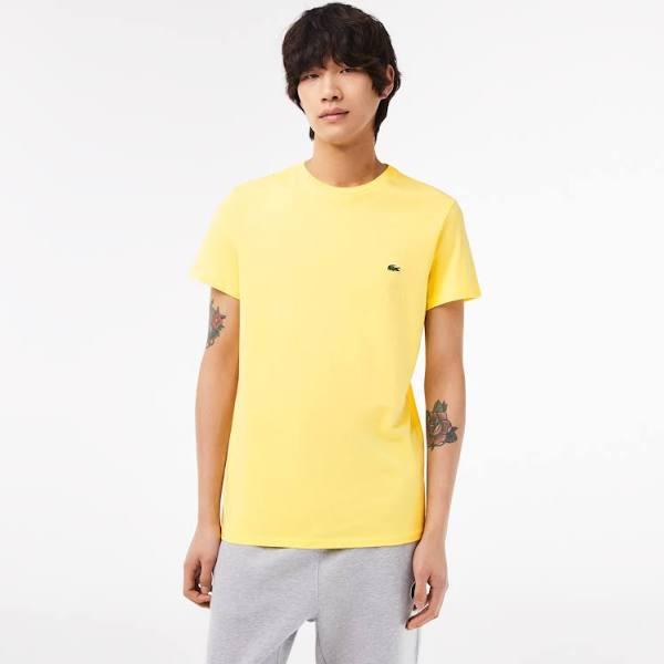 Lacoste Yellow Crewneck T-Shirt