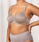 Lacy Minimiser Bra in Grey - 12DD - Triumph