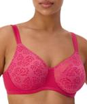 Lacy Minimiser Bra in Pink - 12E - Triumph