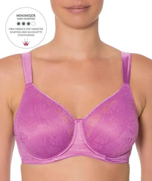 Lacy Minimiser Bra in Pink - 16C - Triumph