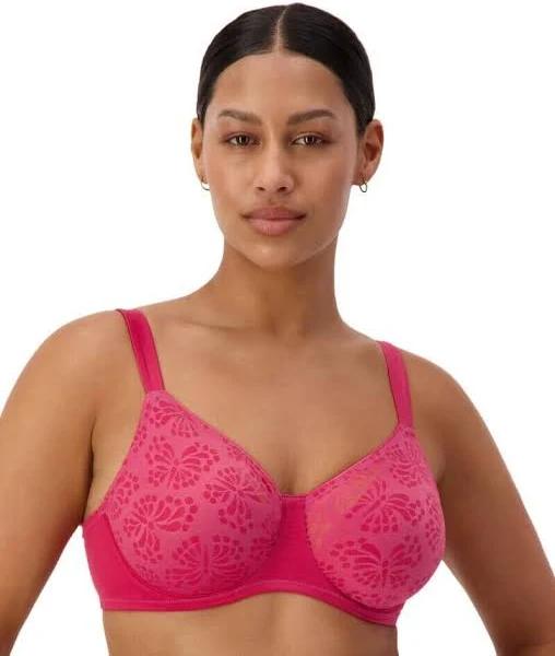 Lacy Minimiser Bra in Pink - 18DD - Triumph