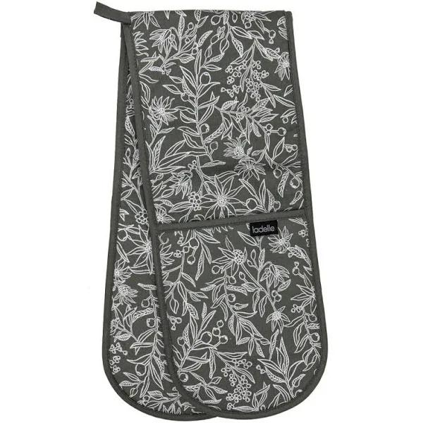 Ladelle Eco Wildflower Set of 2 Oven Mitts Sage
