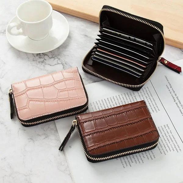 Ladies Small Women Clutch Short Wallet Zipper Purse Card Holder Coin