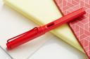 Lamy Safari Cozy Strawberry Fountain Pen Fine, Red