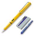 Lamy Safari Fountain Pen and Ink Set Yellow
