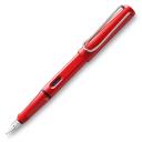 Lamy Safari Fountain Pen - Red