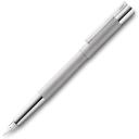 Lamy Scala Brushed Sterling Silver 1228069 Fountain Pen EF