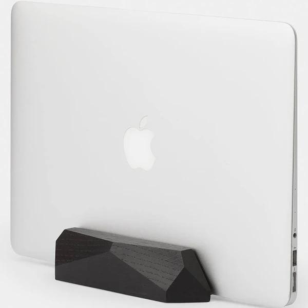 Laptop Dock - Vertical Laptop Stand Black