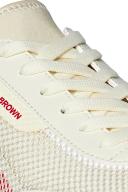 Larson Stripe - White/Orange O.B Stripe Shoe You Can Swim in