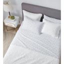 Laura Ashley Home Dove Gray Crestwood Cotton Flannel Sheet Set Twin