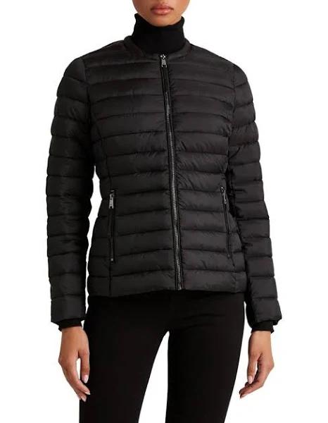 Lauren Ralph Lauren Packable Down Coat in Black M