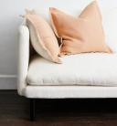 Lavender 100% French Flax Linen Cushion Cover - Bed Threads