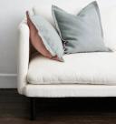 Lavender 100% French Flax Linen Cushion Cover - Bed Threads