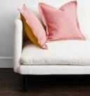 Lavender 100% French Flax Linen Cushion Cover - Bed Threads