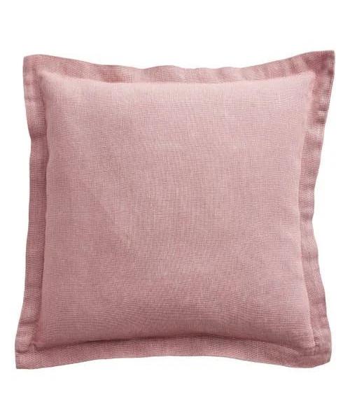 Lavender 100% French Flax Linen Cushion Cover - Bed Threads