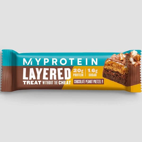 Layered Protein Bar - 60g - Peanut Pretzel