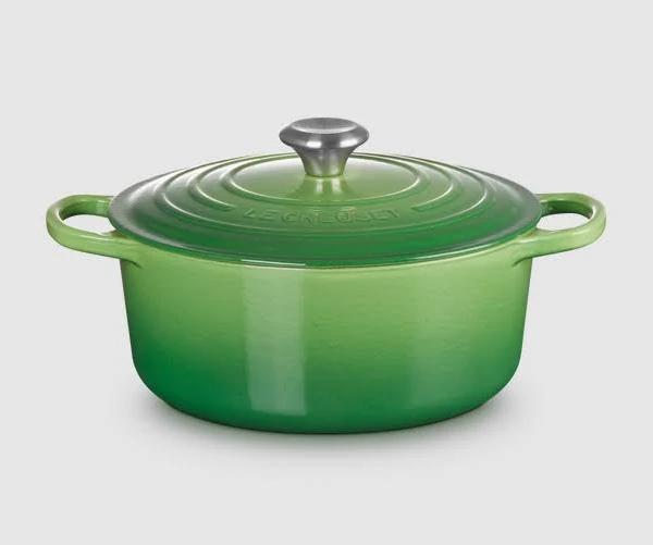 Le Creuset Cast Iron Round Casserole 26cm/5.3L - Bamboo