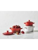 Le Creuset Enameled Cast Iron Mini Cocotte, 1/3 qt., Black
