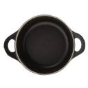 Le Creuset Enameled Cast Iron Mini Cocotte, 1/3 qt., Black