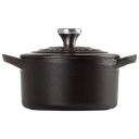 Le Creuset Enameled Cast Iron Mini Cocotte, 1/3 qt., Black