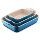 Le Creuset Heritage Rectangular Dish - Marseille Blue 26cm
