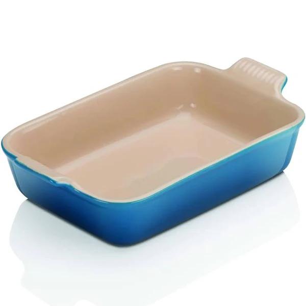 Le Creuset Heritage Rectangular Dish - Marseille Blue 26cm