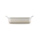 Le Creuset Heritage Stoneware Rectangular Dish Meringue 26cm | Minimax