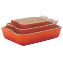 Le Creuset Heritage Stoneware Rectangular Dish Meringue 32cm | Minimax