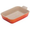Le Creuset Heritage Stoneware Rectangular Dish Meringue 32cm | Minimax