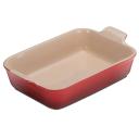 Le Creuset Heritage Stoneware Rectangular Dish Meringue 32cm | Minimax