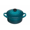 Le Creuset Petite Casserole Dish (10cm) - Turquoise - O/S