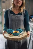 Le Creuset Petite Casserole Dish (10cm) - Turquoise - O/S
