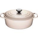 Le Creuset Signature Cast-Iron Coastal Blue Oval Dutch Oven, 4.7 L