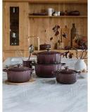 Le Creuset Signature Round Casserole, Fig, 28 cm