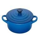 Le Creuset Stoneware Mini Casserole Marseille Blue