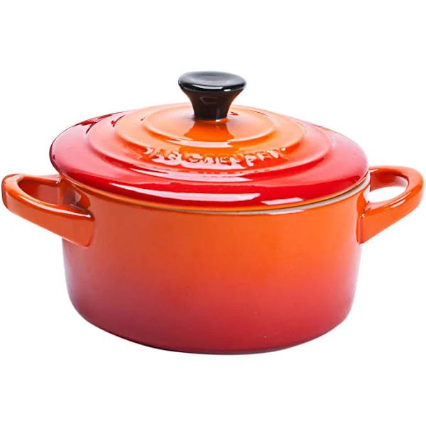 Le Creuset Volcanic Stoneware Mini Round Casserole