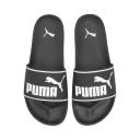 Leadcat 2.0 Unisex Sandals in Black/White, Size 11 by Puma