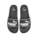 Leadcat 2.0 Unisex Sandals in Black/White, Size 9 by Puma