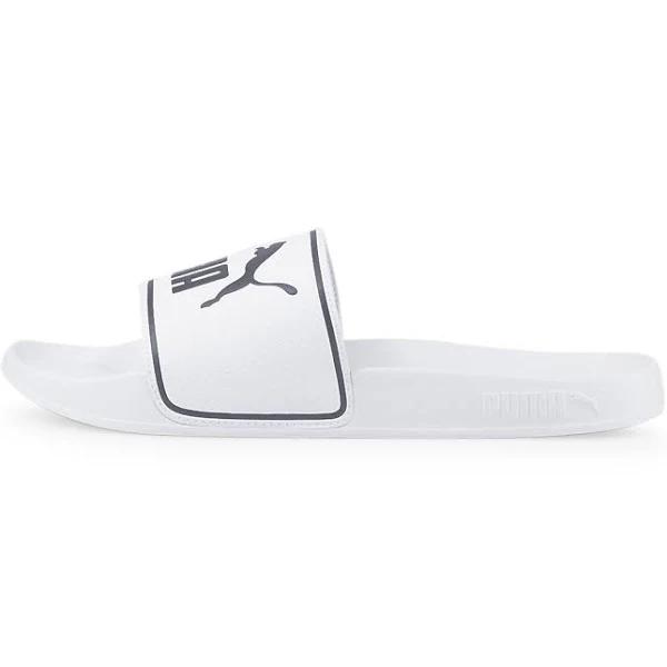 Leadcat 2.0 Unisex Sandals in Black/White, Size 9 by Puma