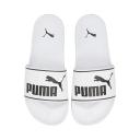 Leadcat 2.0 Unisex Sandals in White/Black, Size 10 by Puma
