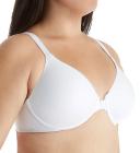 Leading Lady Bra White Seamless Front-Closure Racerback T-Shirt Bra 48B