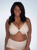 Leading Lady Brigitte Clip Front Close Wired Posture Support Bra - Nude - 22E