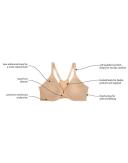 Leading Lady Brigitte Front-Close T-Shirt Bra