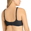 Leading Lady Brigitte Seamless Underwire Full Coverage Plus Size Bra - Black - 18A