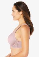 Leading Lady Brigitte Seamless Underwire Full Coverage Plus Size Bra - Black - 18A