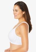 Leading Lady Brigitte Seamless Underwire Full Coverage Plus Size Bra - Black - 24D