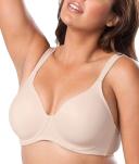 Leading Lady Brigitte Seamless Underwire Full Coverage Plus Size Bra - Nude - 18A