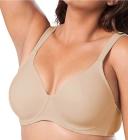 Leading Lady Brigitte Seamless Underwire Full Coverage Plus Size Bra - Nude - 24E