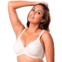 Leading Lady Brigitte Seamless Underwire Full Coverage Plus Size Bra - Nude - 28D