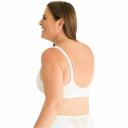 Leading Lady Brigitte Seamless Underwire Full Coverage Plus Size Bra - White - 26C